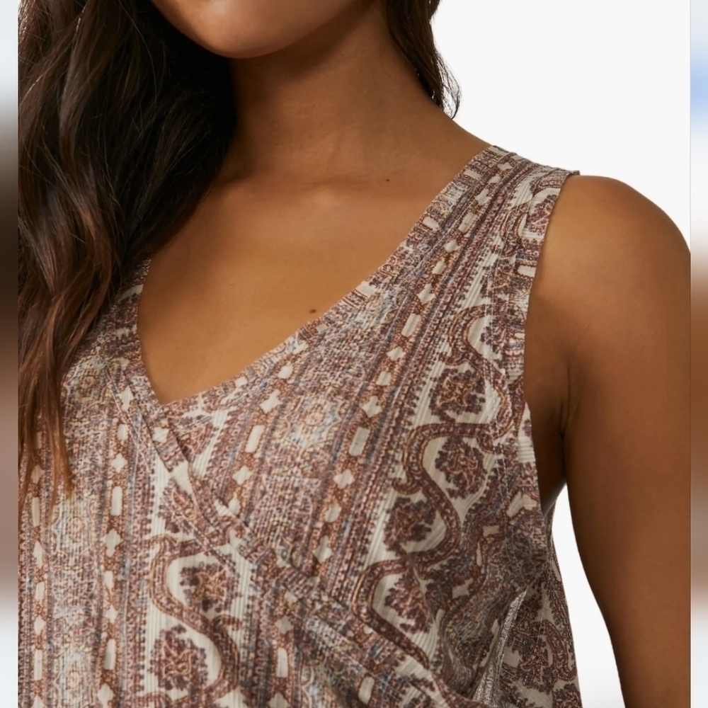 We The Free by Free People Twisted Tank Tea Combo NWT - Picture 5 of 9